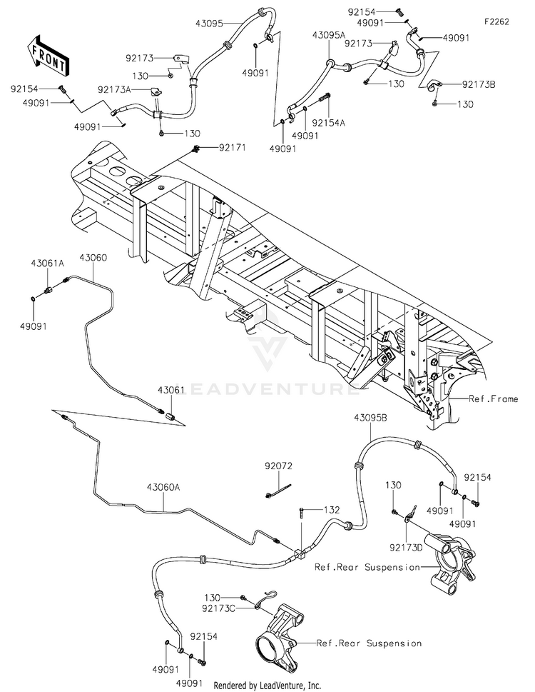 Brake Piping Schematic