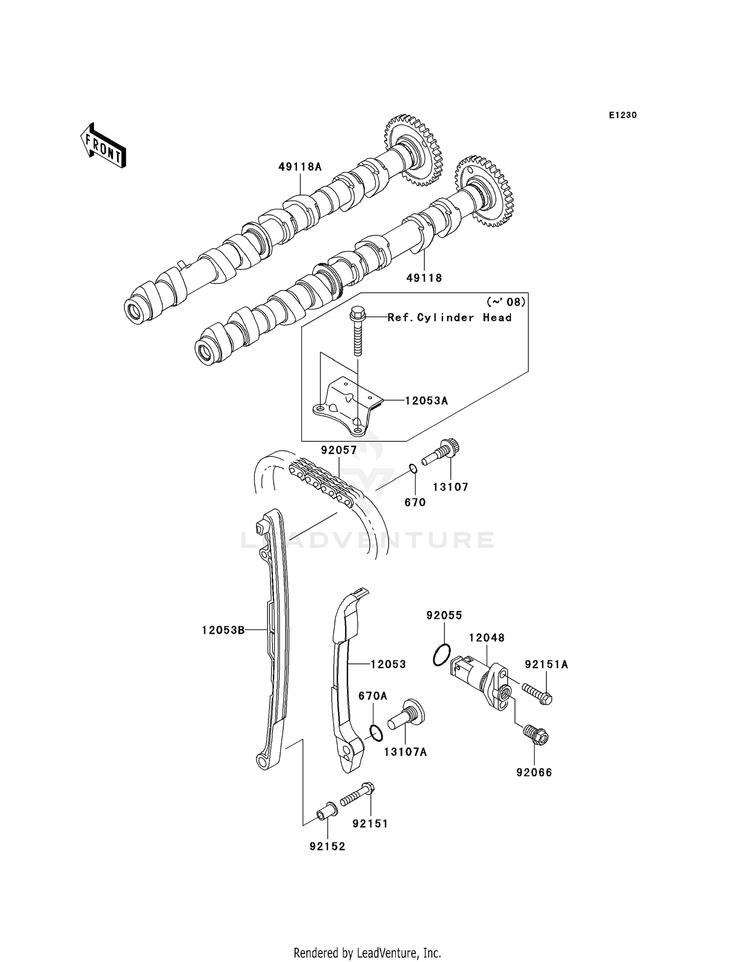 CAMSHAFT(S)/TENSIONER