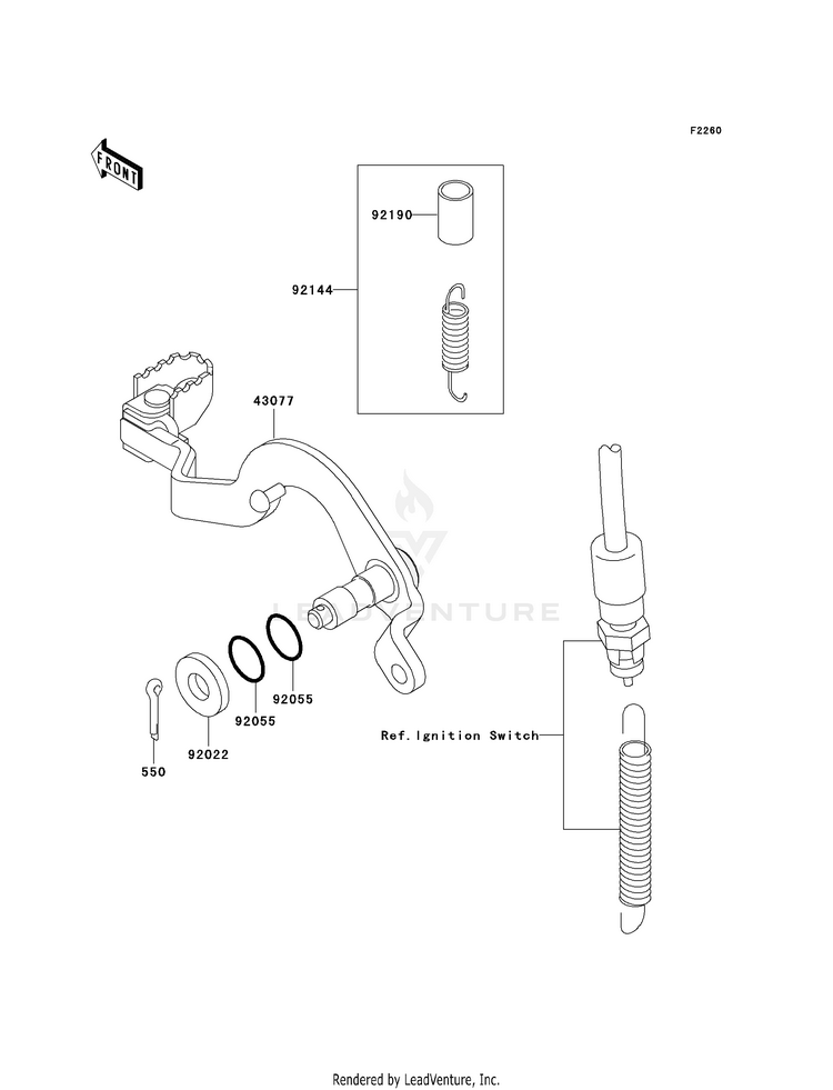 Brake Pedal Schematic