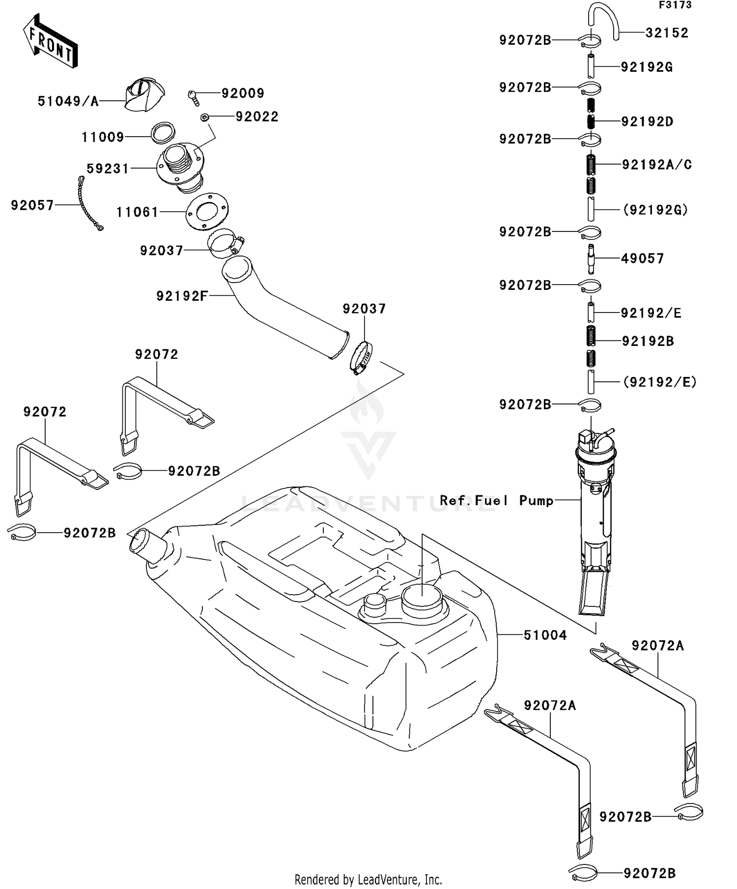 Fuel Tank(ABF&sim;AEF)