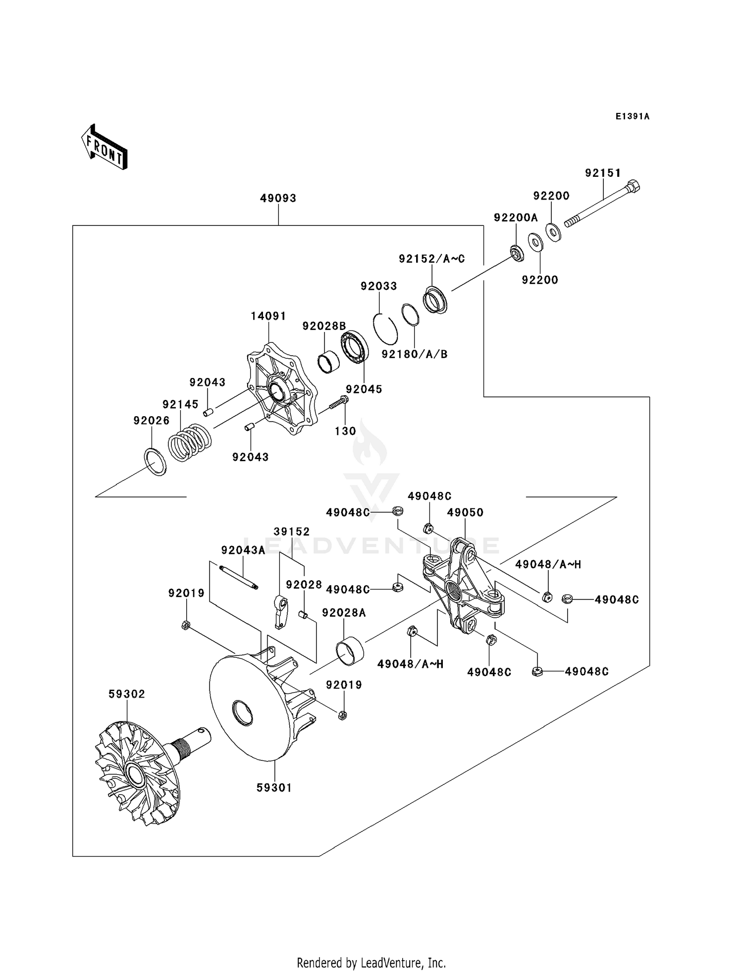 DRIVE CONVERTER (VF650AE000738-)