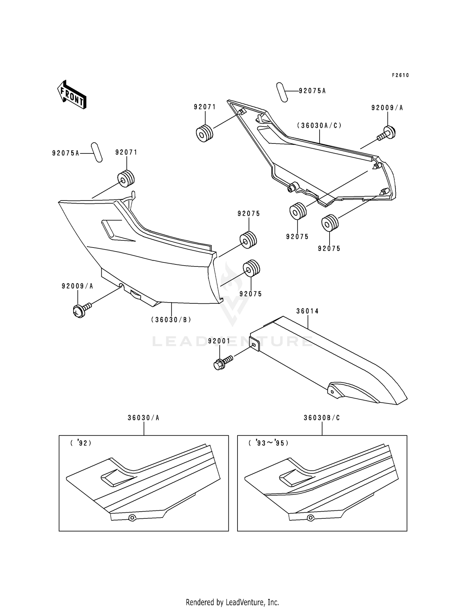 SIDE COVERS/CHAIN COVER