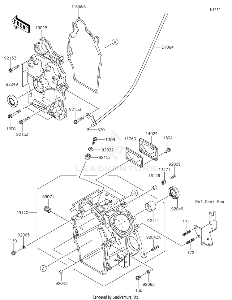 Crankcase Schematic