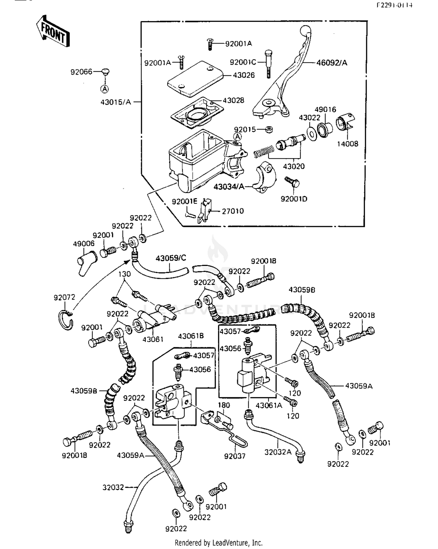 FRONT MASTER CYLINDER