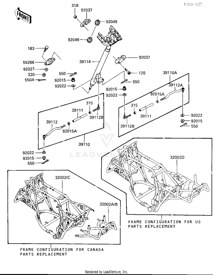 Frame/Steering Schematic