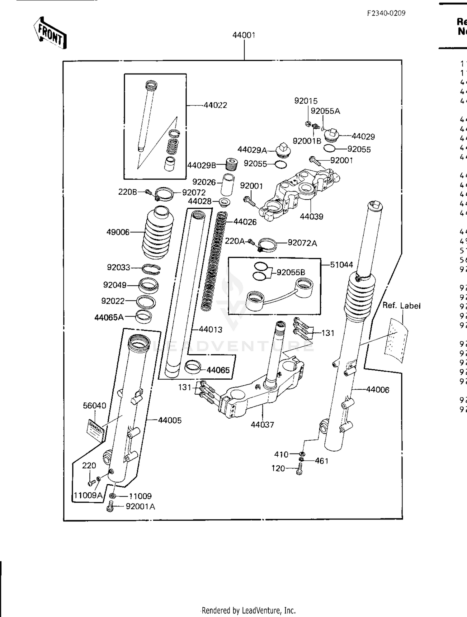Assembly diagram