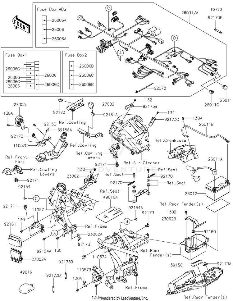 Chassis Electrical Equipment Schematic