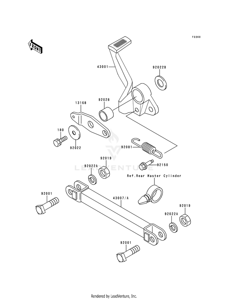 Brake Pedal Schematic