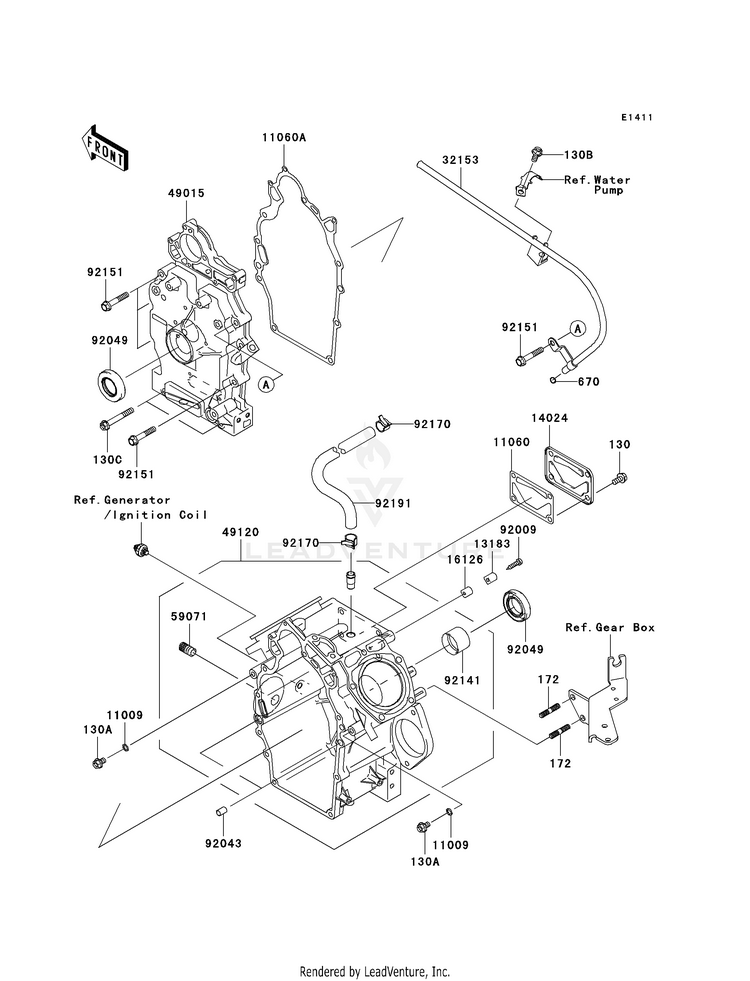 Crankcase Schematic