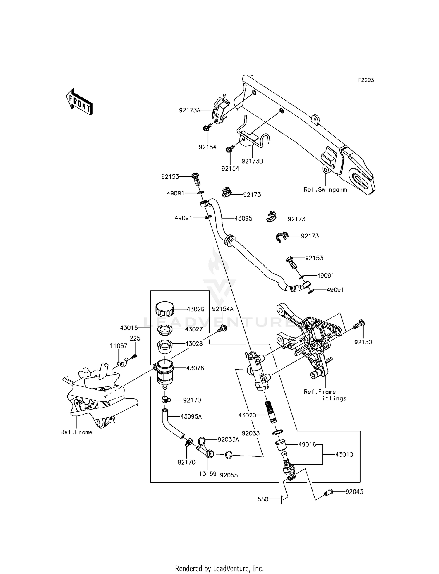 REAR MASTER CYLINDER