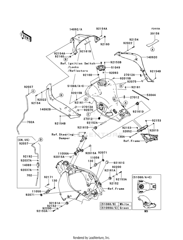 Fuel Tank (Kef) Schematic