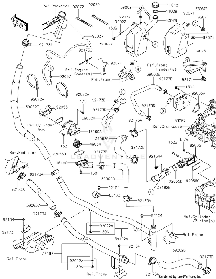 Water Pipe(Rft00ae028049  - ) Schematic