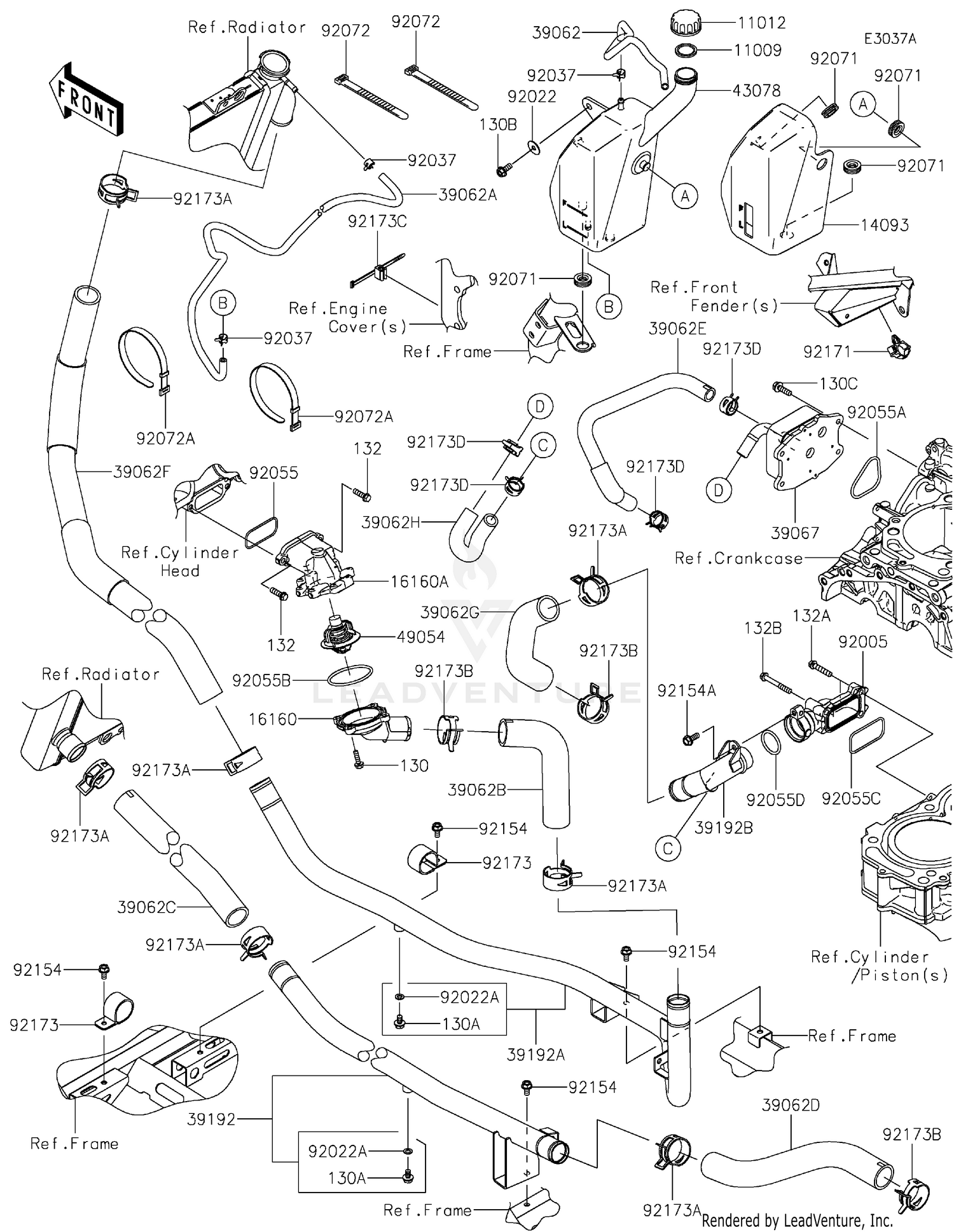 Water Pipe(RFT00AE028049  - ) 2