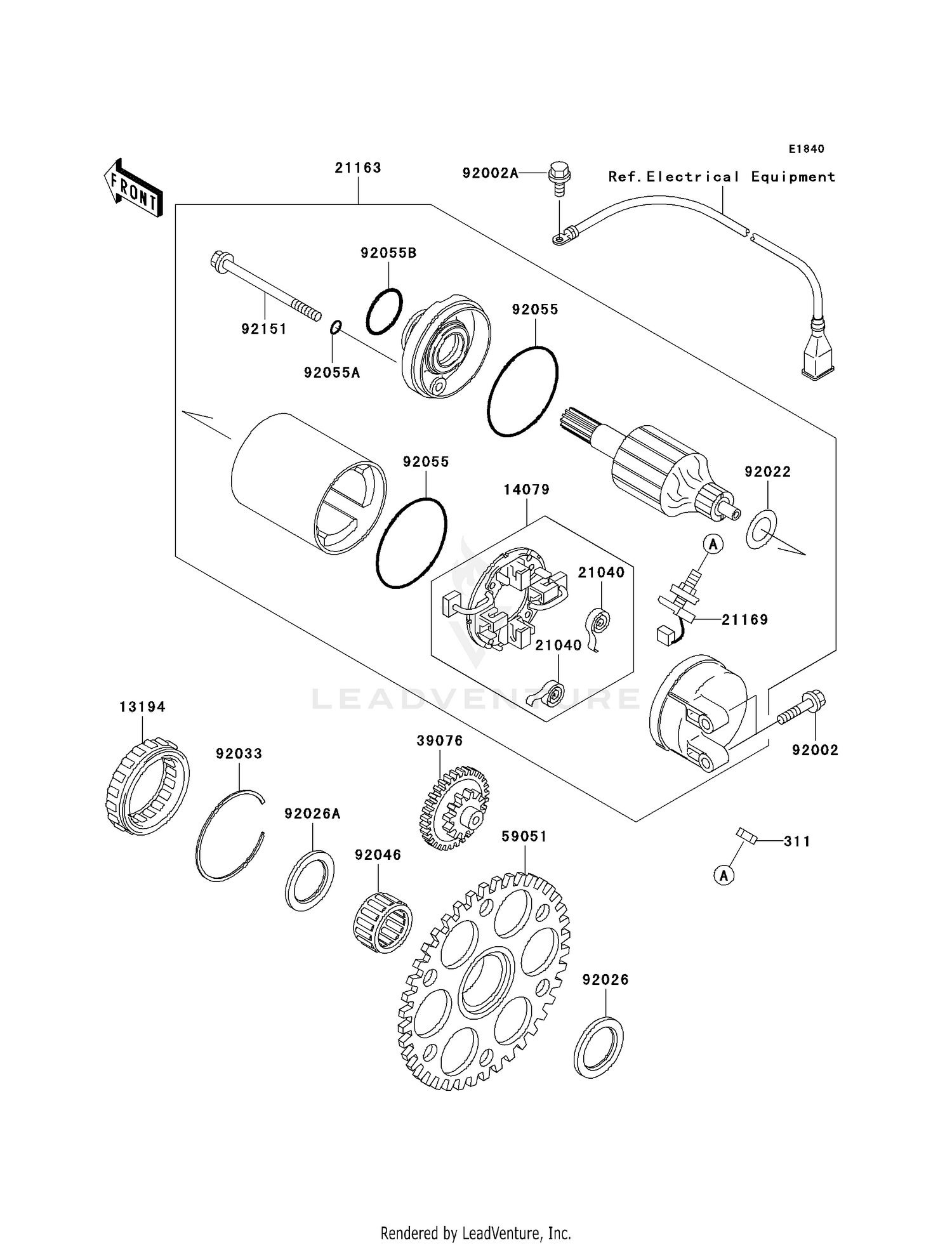 STARTER MOTOR