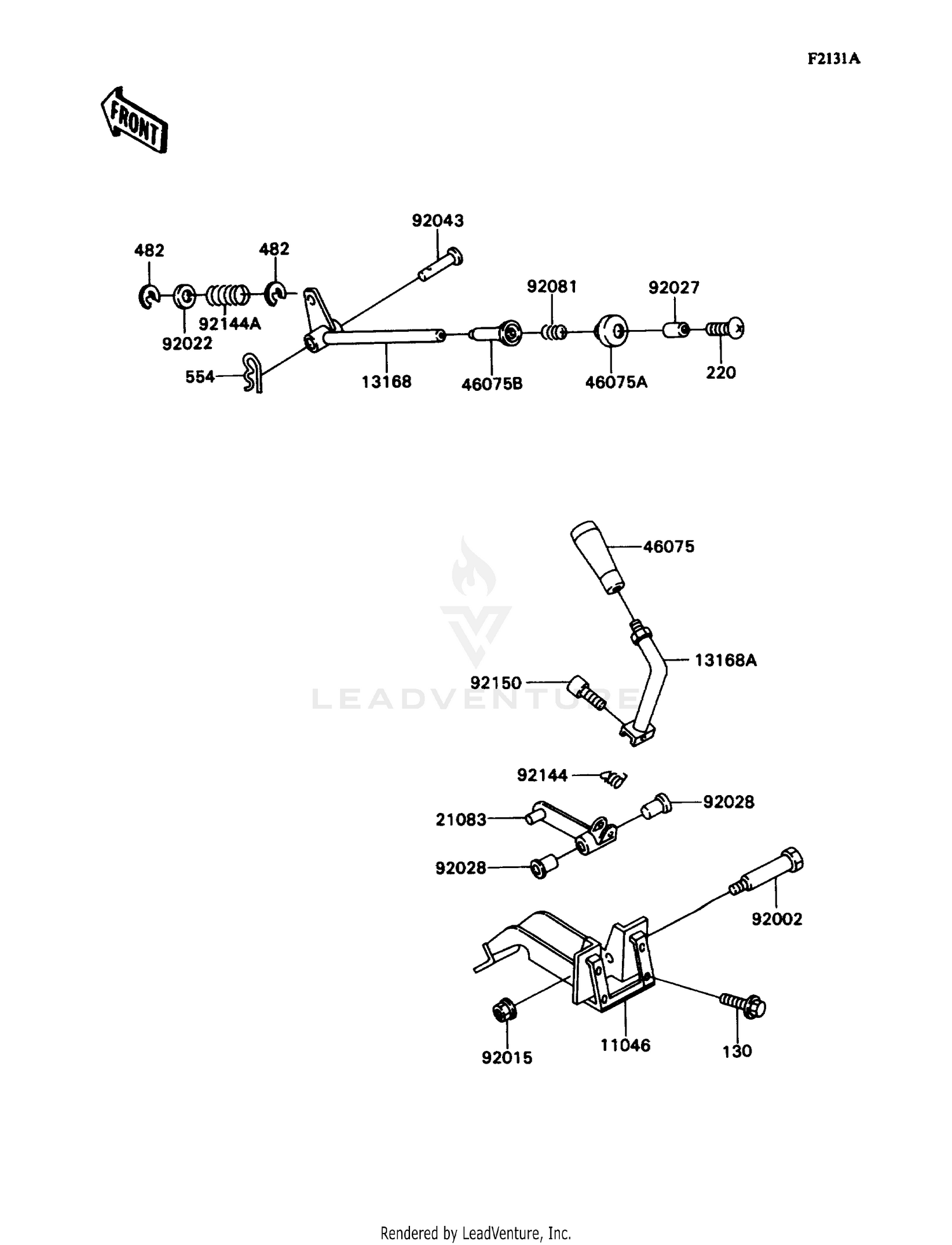 FRAME FITTING (LEVER)