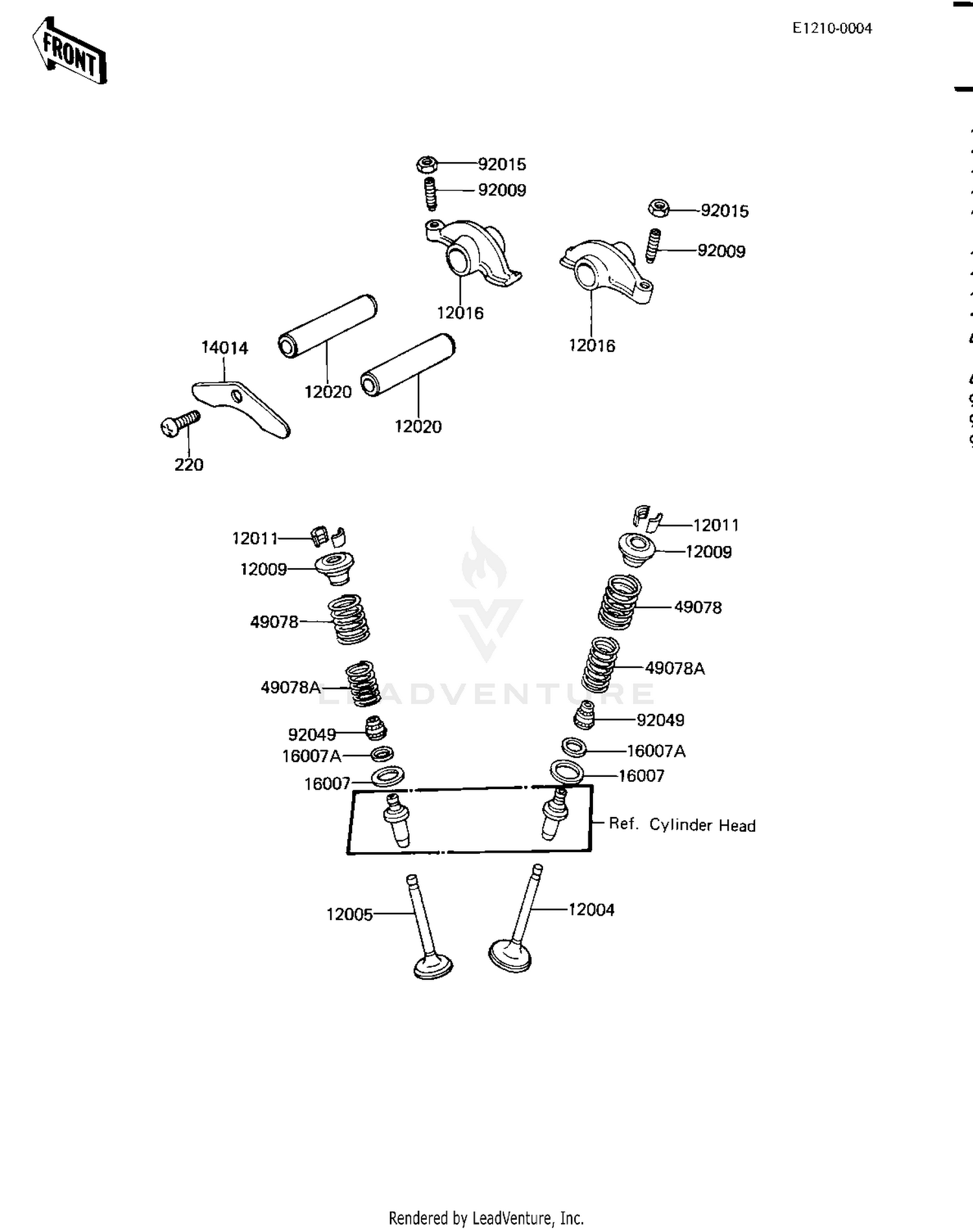 ROCKER ARMS/VALVES