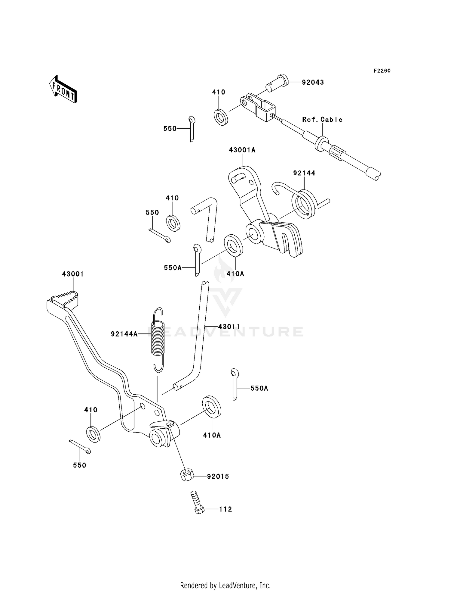 BRAKE PEDAL