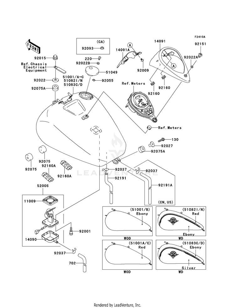 Fuel Tank (R2-R5) Schematic