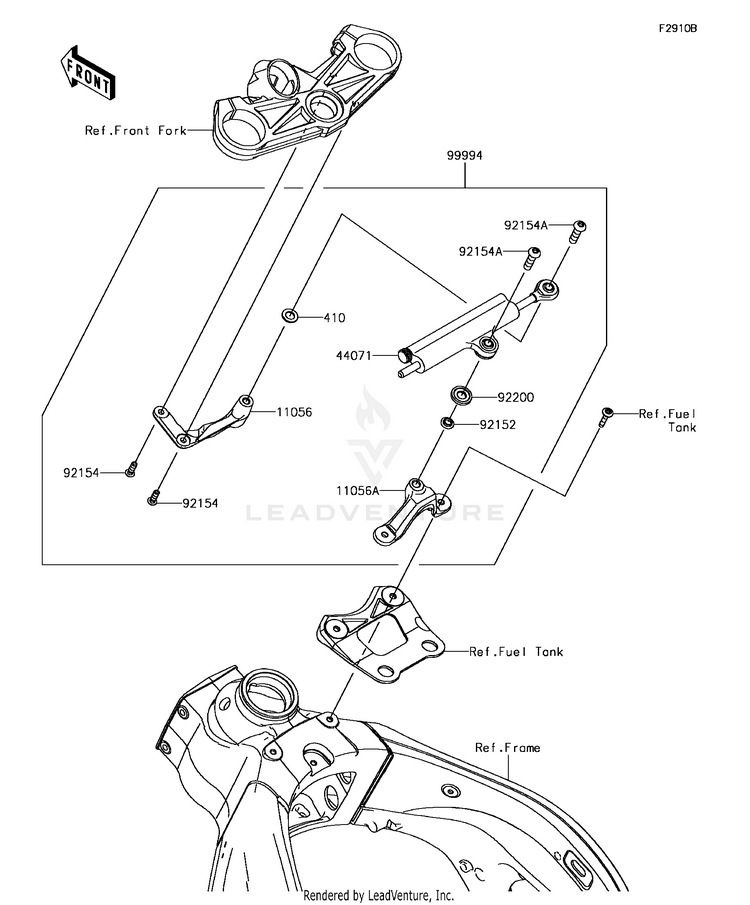 Accessory(Steering Damper) Schematic