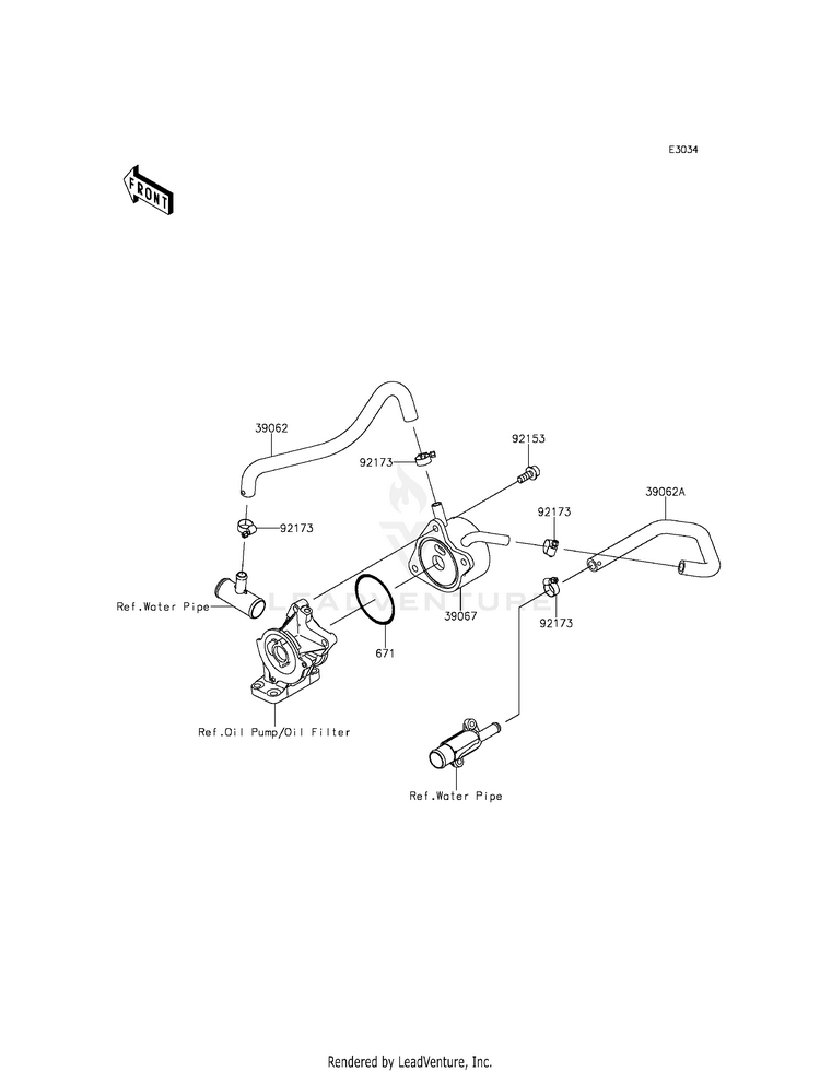Oil Cooler Schematic