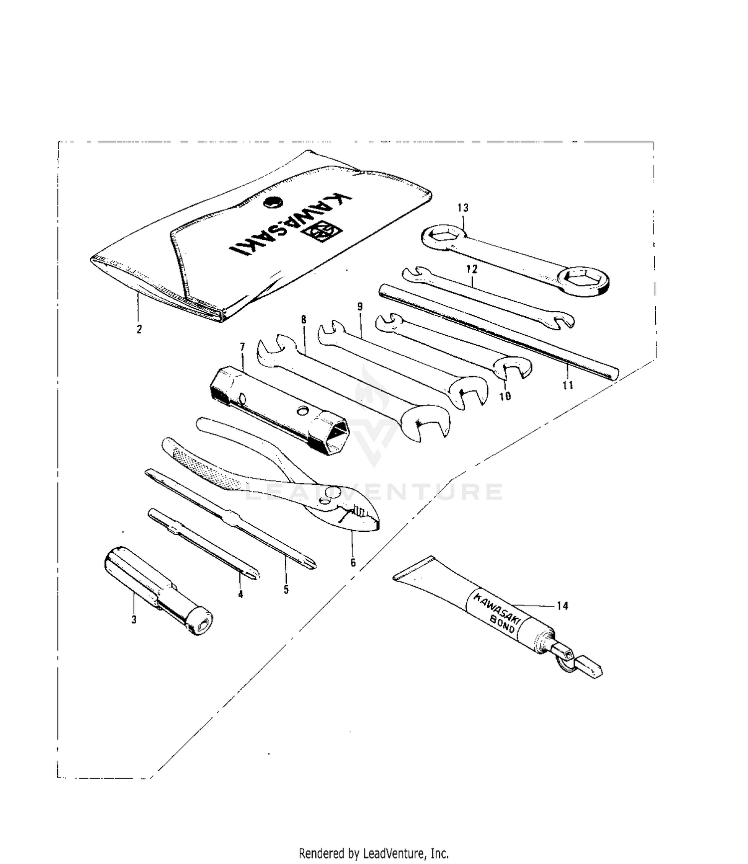 OWNER TOOLS ('74-'75)