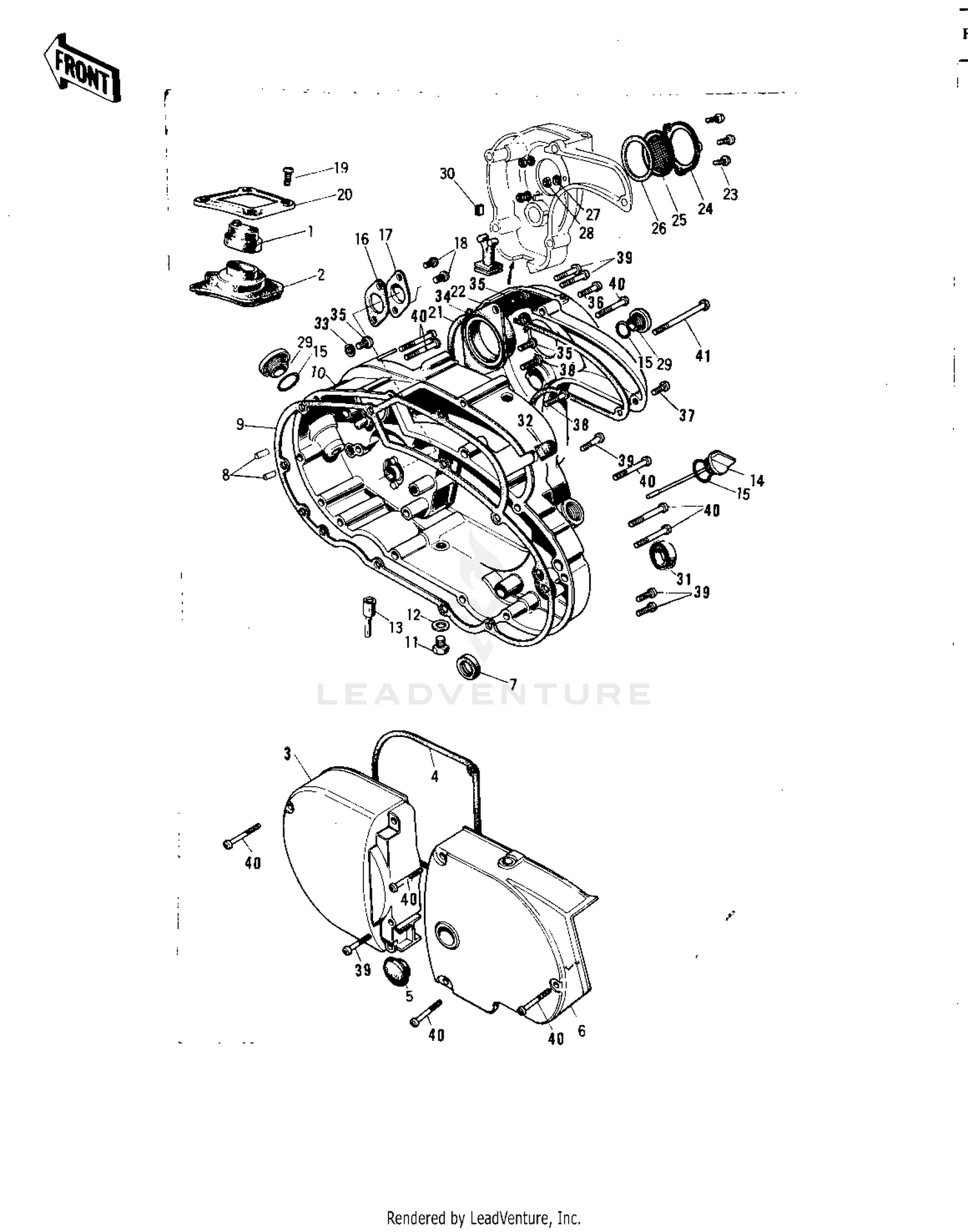 ENGINE COVERS ('71 F81M)