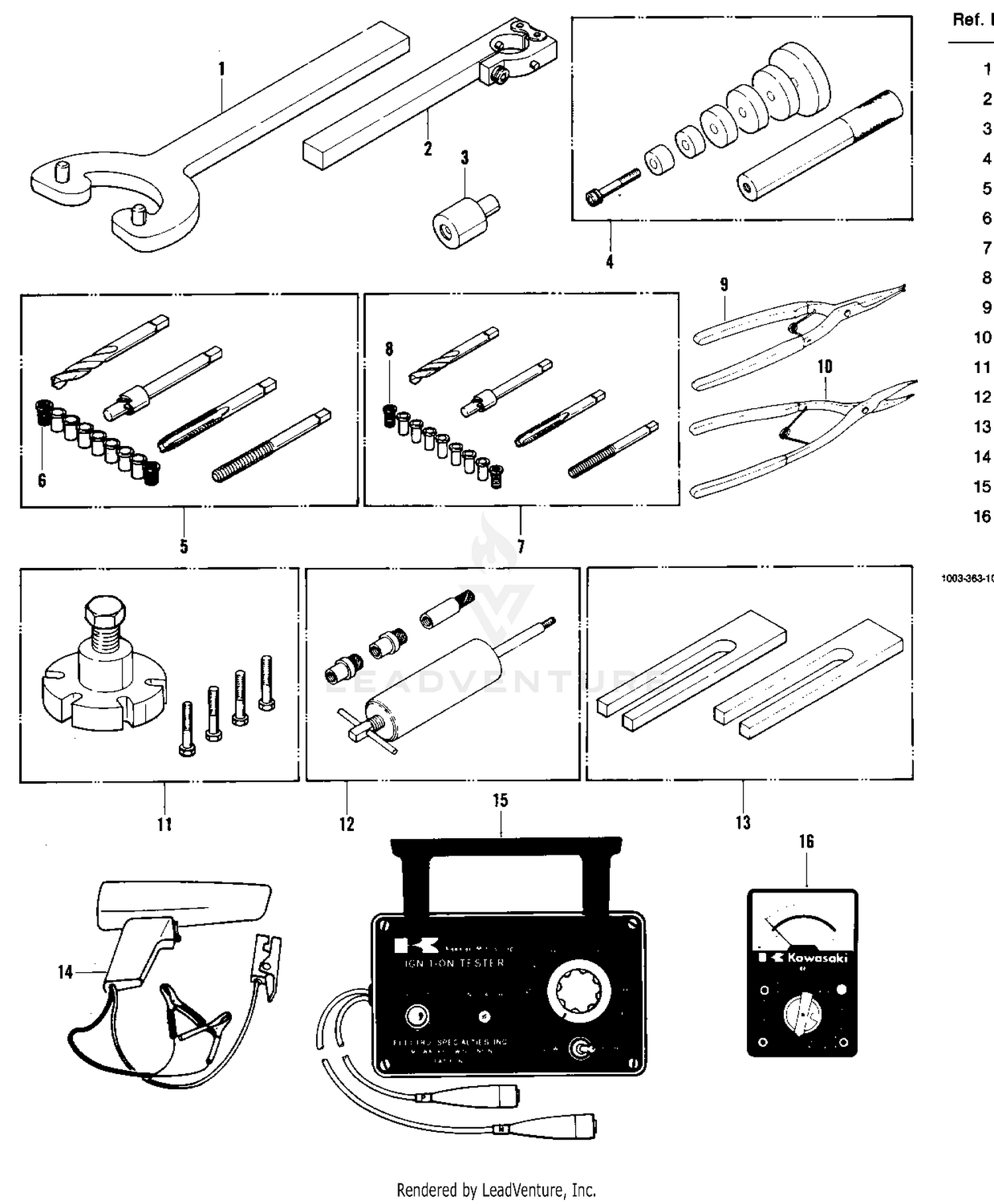 SPECIAL SERVICE TOOLS
