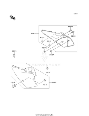 Side Covers/chain Cover Schematic