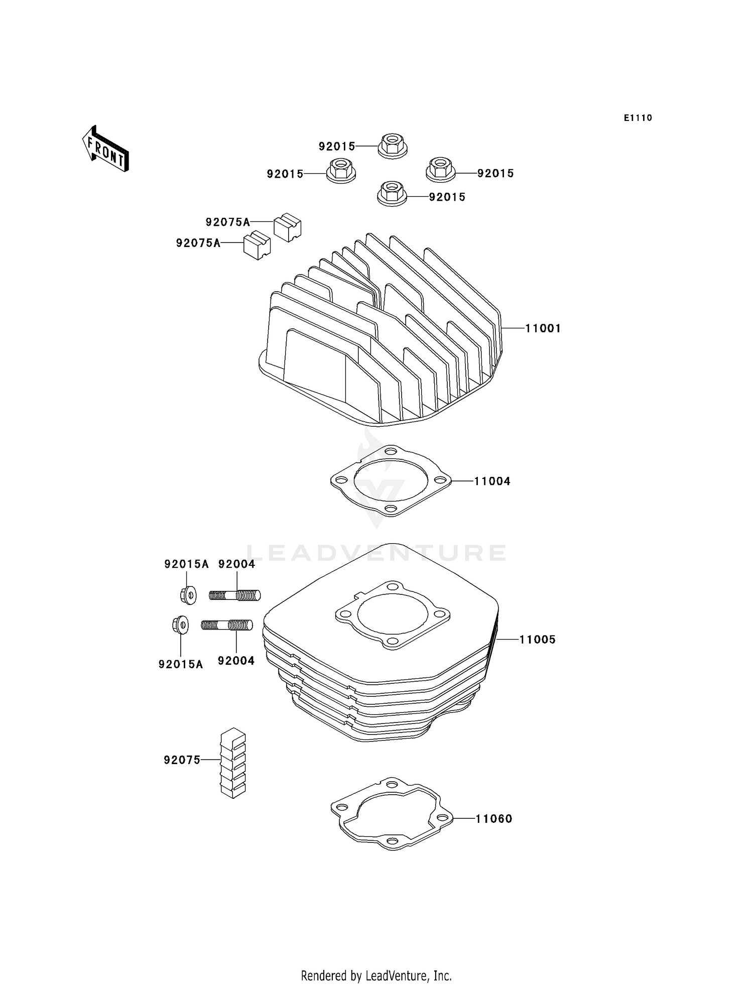 CYLINDER HEAD/CYLINDER (M5)