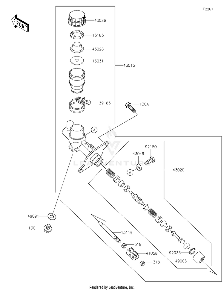 Master Cylinder Schematic
