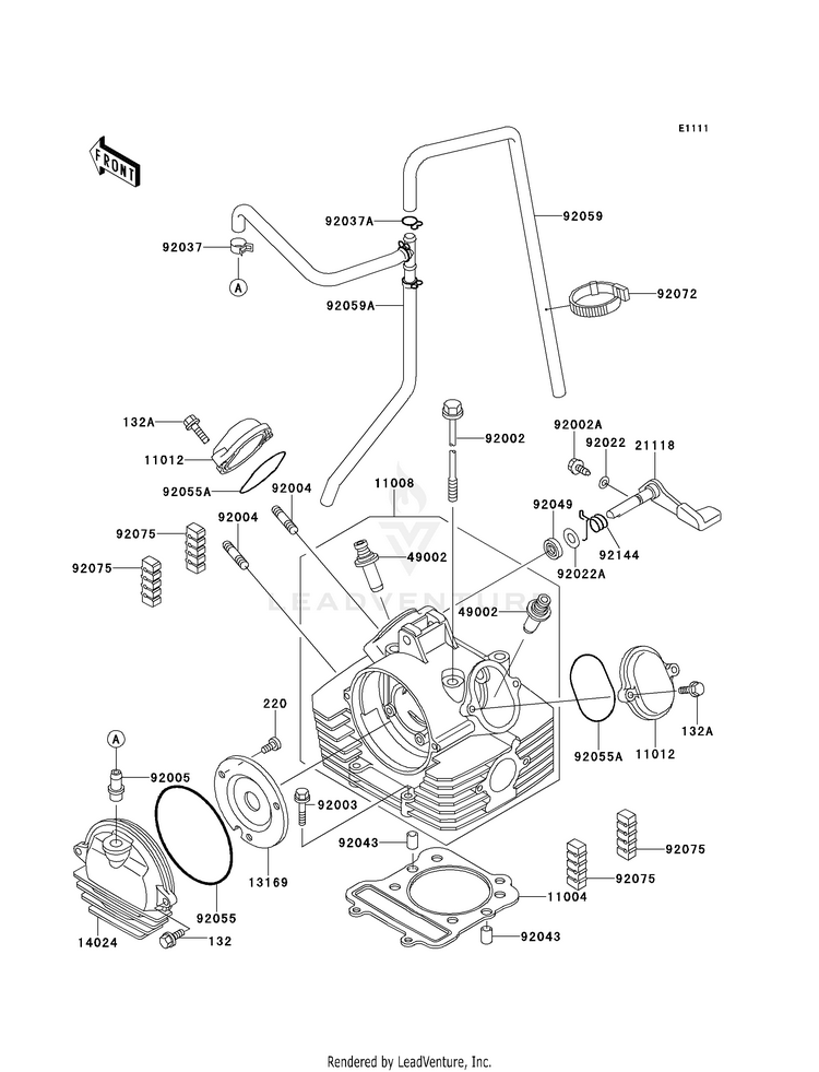 Cylinder Head Schematic