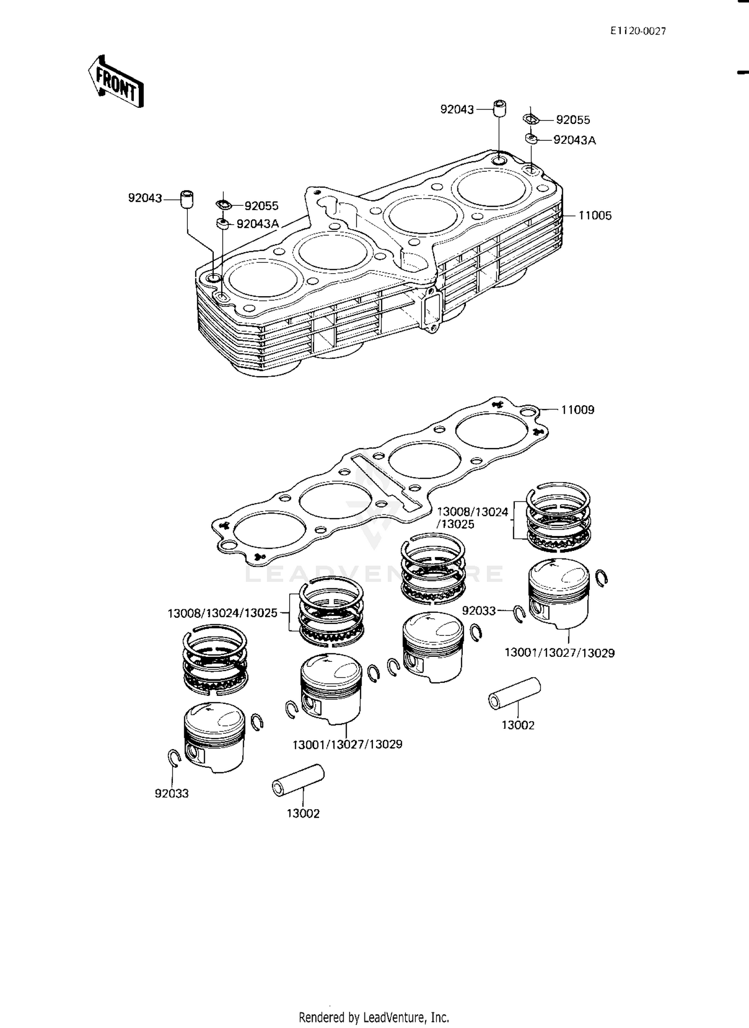 CYLINDER/PISTONS