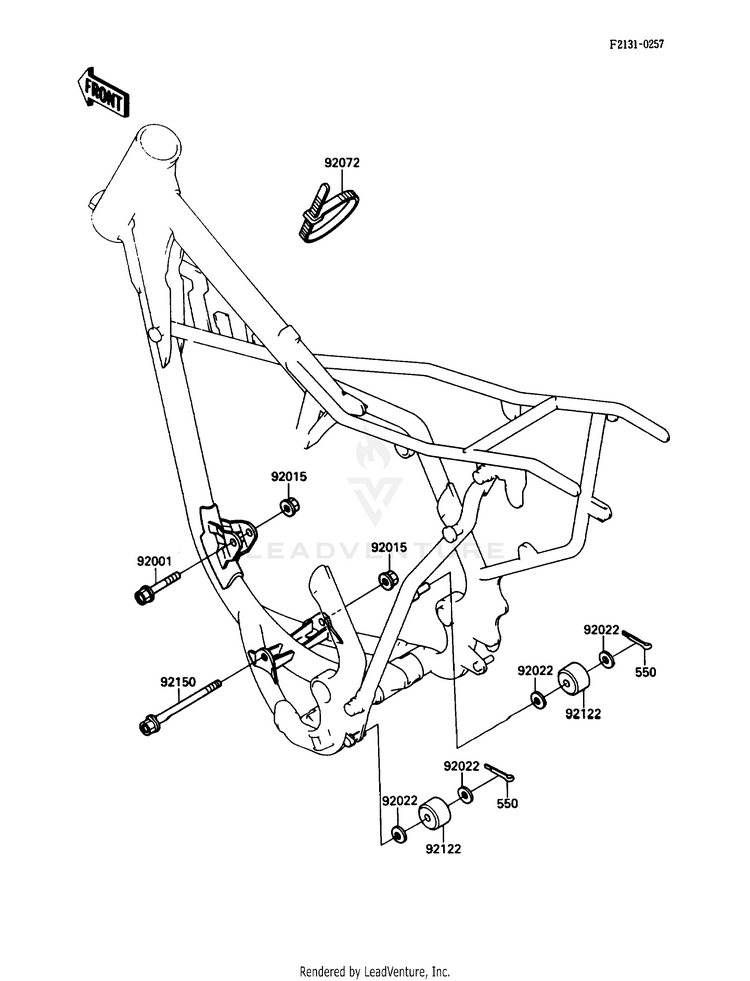 Frame Fittings Schematic