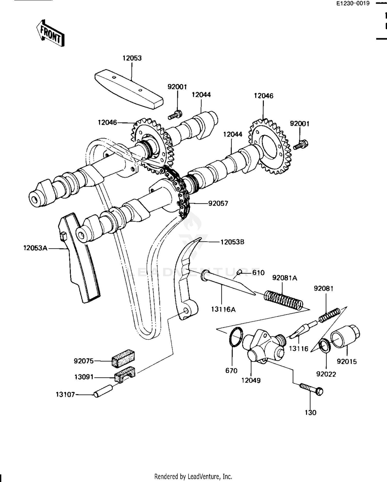 CAMSHAFTS/CHAIN/TENSIONER
