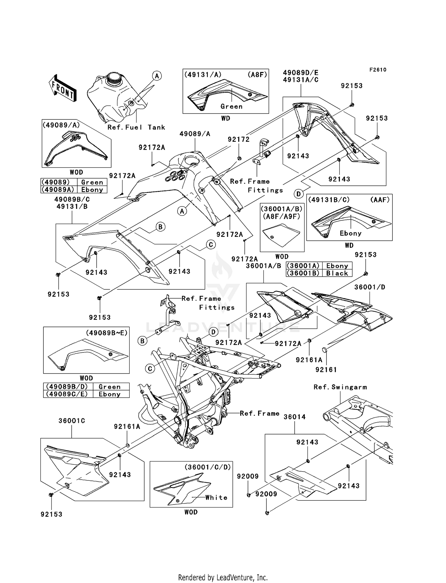 SIDE COVERS/CHAIN COVER