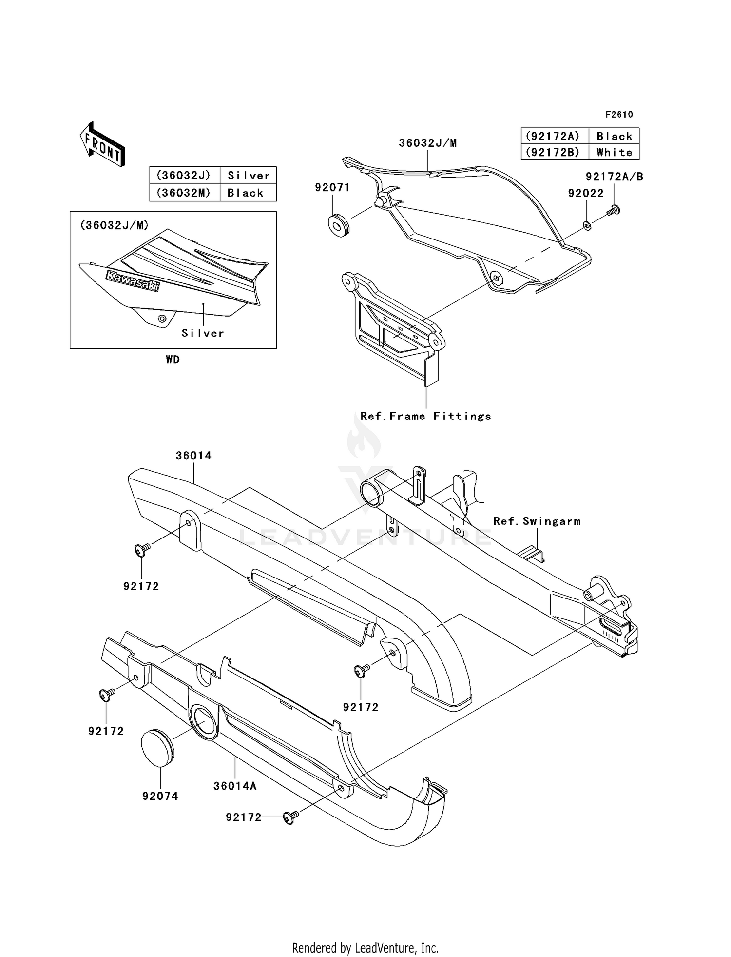 SIDE COVERS/CHAIN COVER