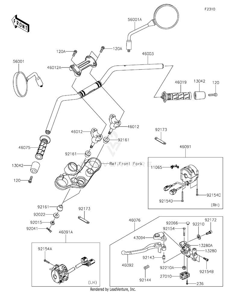Handlebar Schematic
