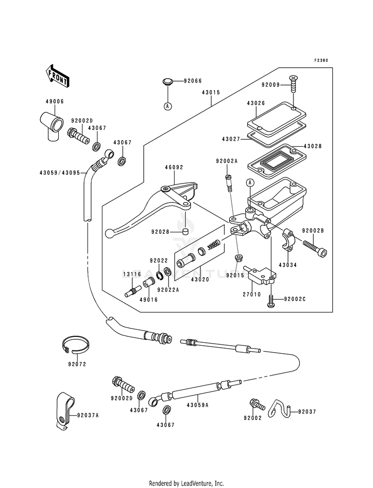 Clutch Master Cylinder Schematic