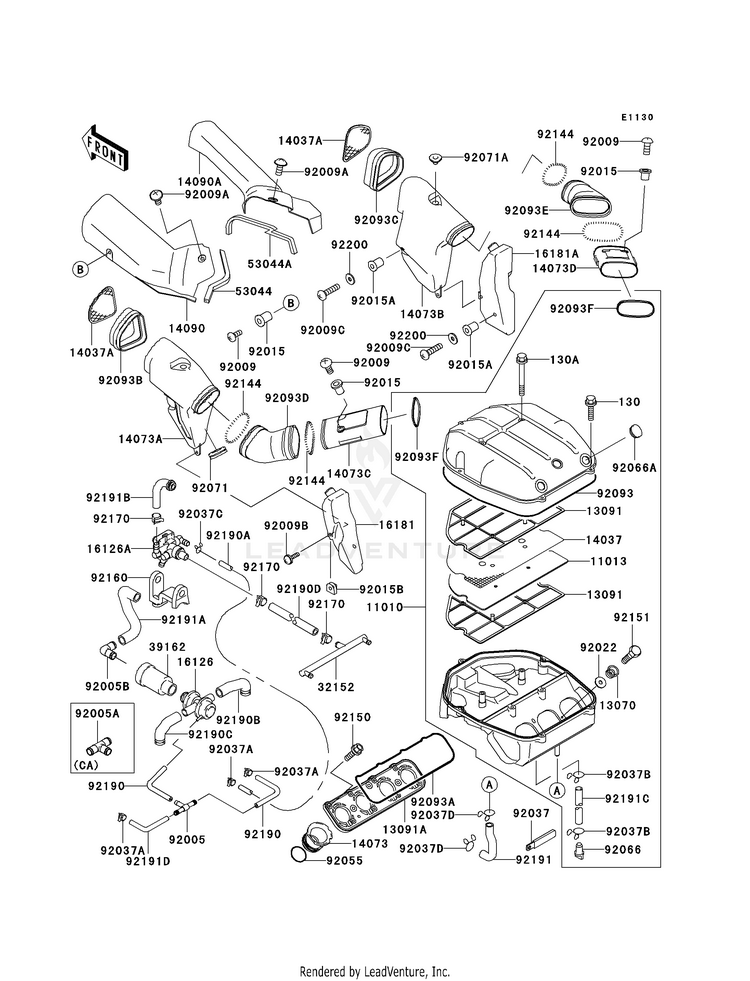 2001 Kawasaki Ninja ZX-7R OEM Parts
