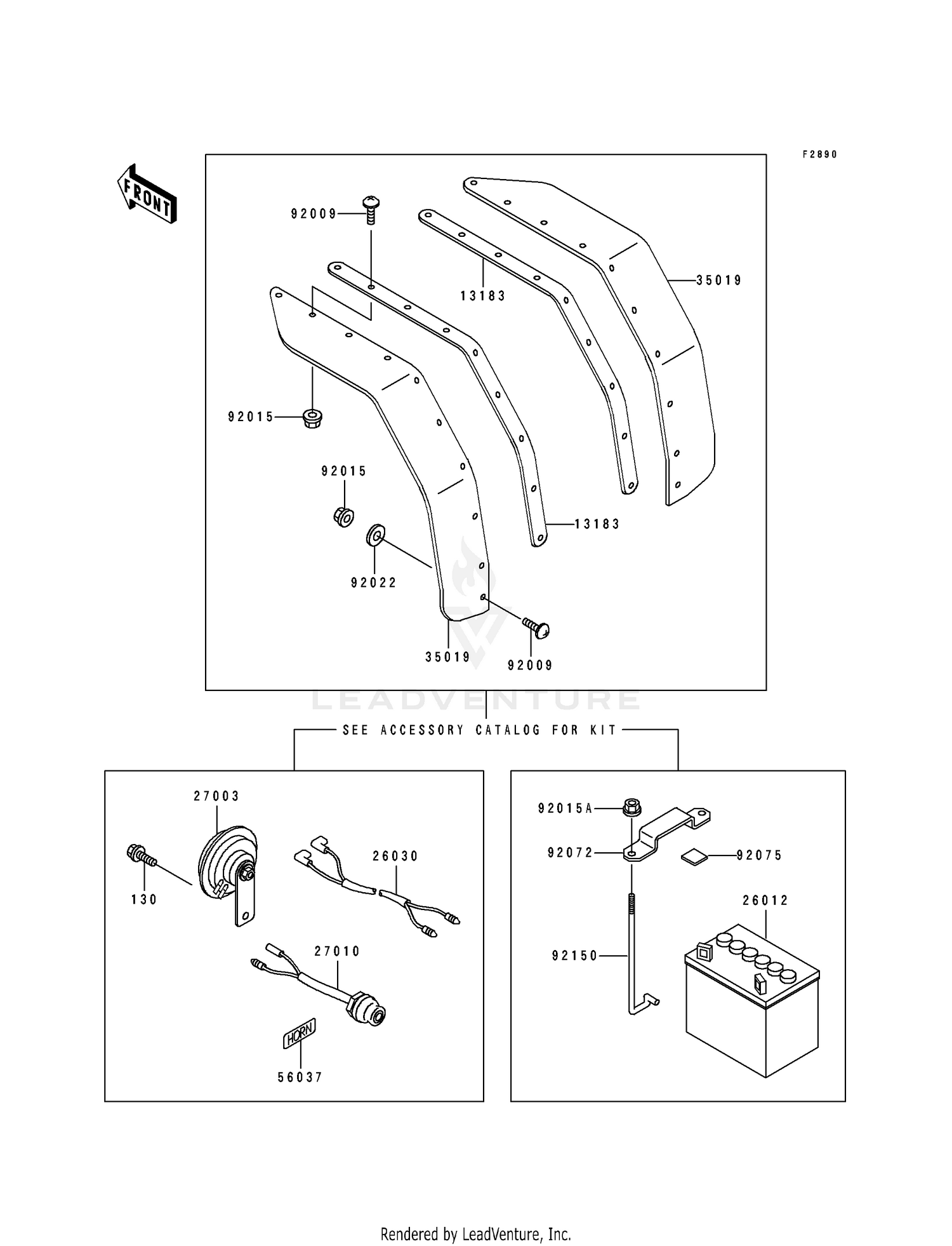 OPTIONAL PARTS (FRONT)
