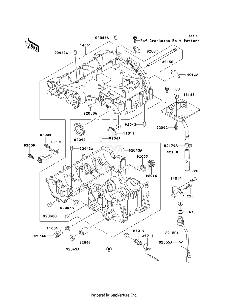 Crankcase Schematic