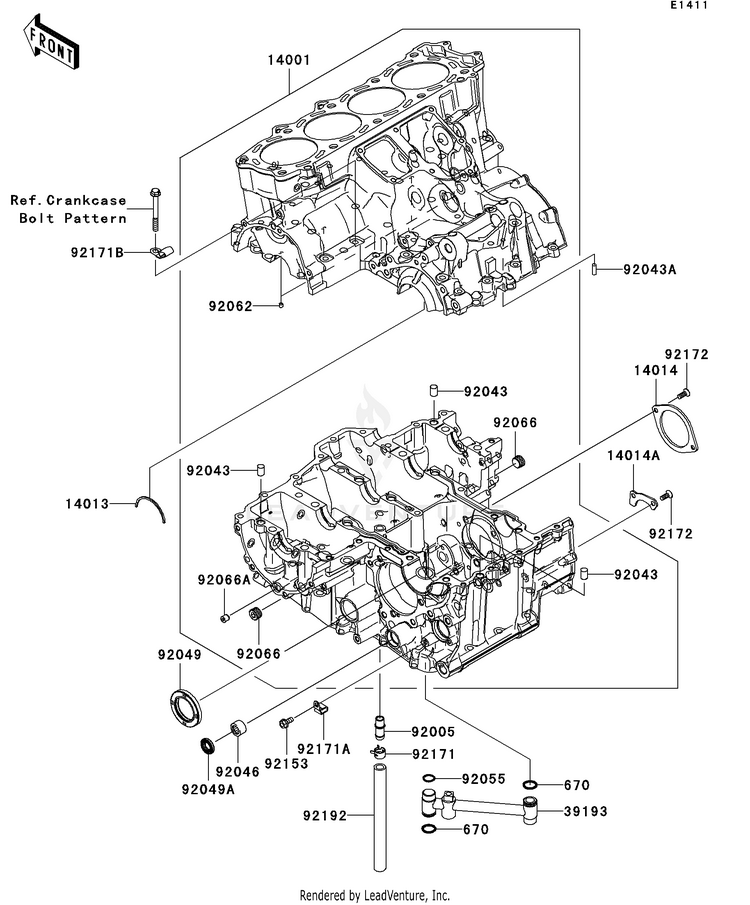 Crankcase Schematic