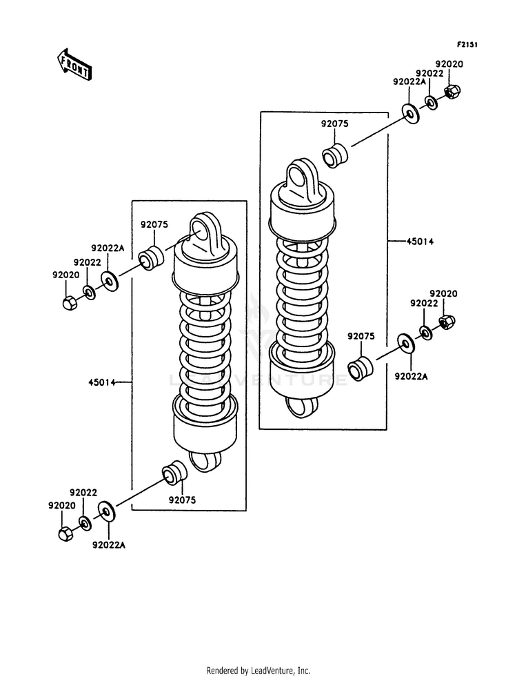 Suspension/Shock Absorber Schematic