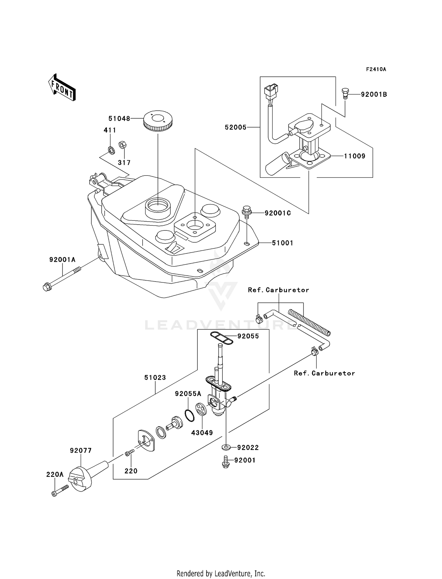 FUEL TANK (AN110-D3)