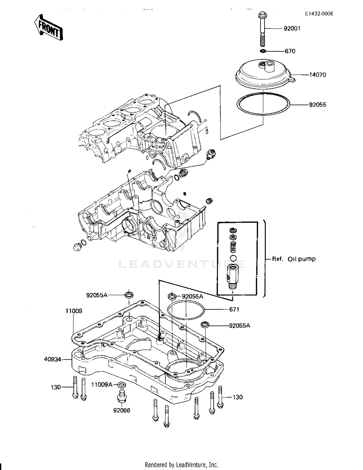 BREATHER COVER/OIL PAN ('81-'82 H1/H2)