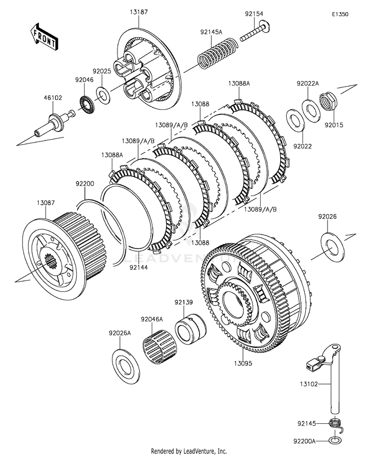 Clutch(Gef&Sim;gff) Schematic