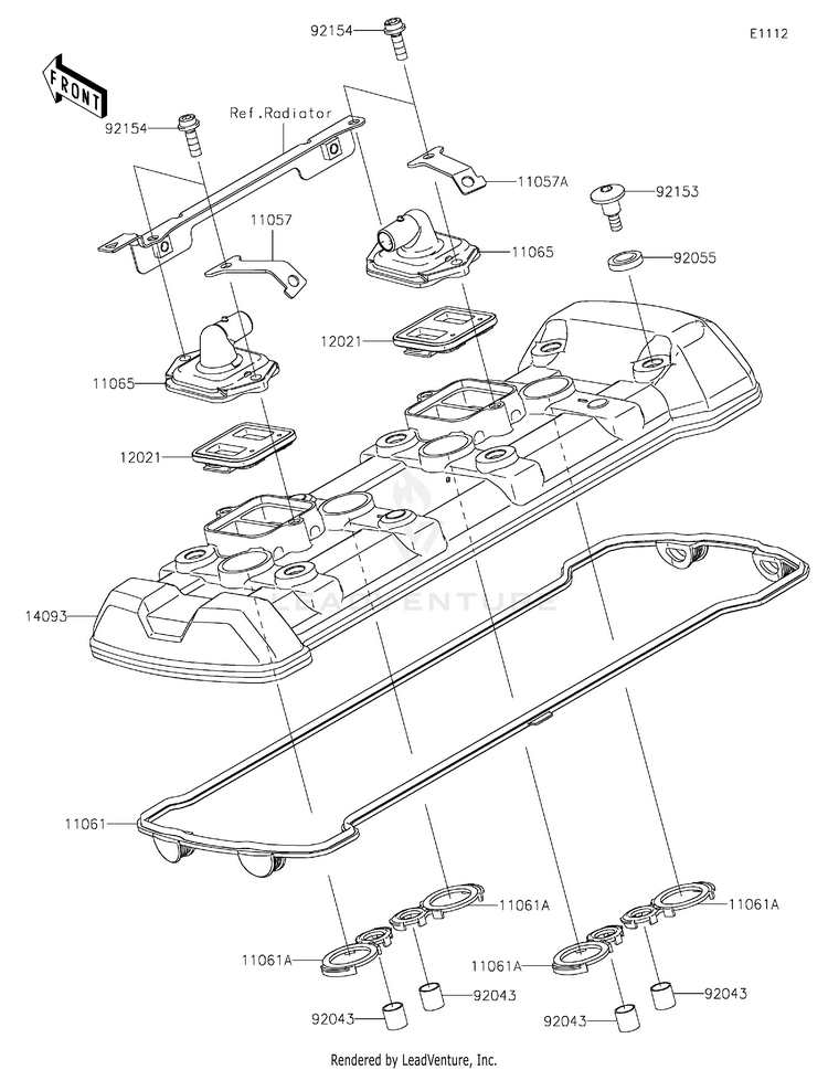 Cylinder Head Cover Schematic