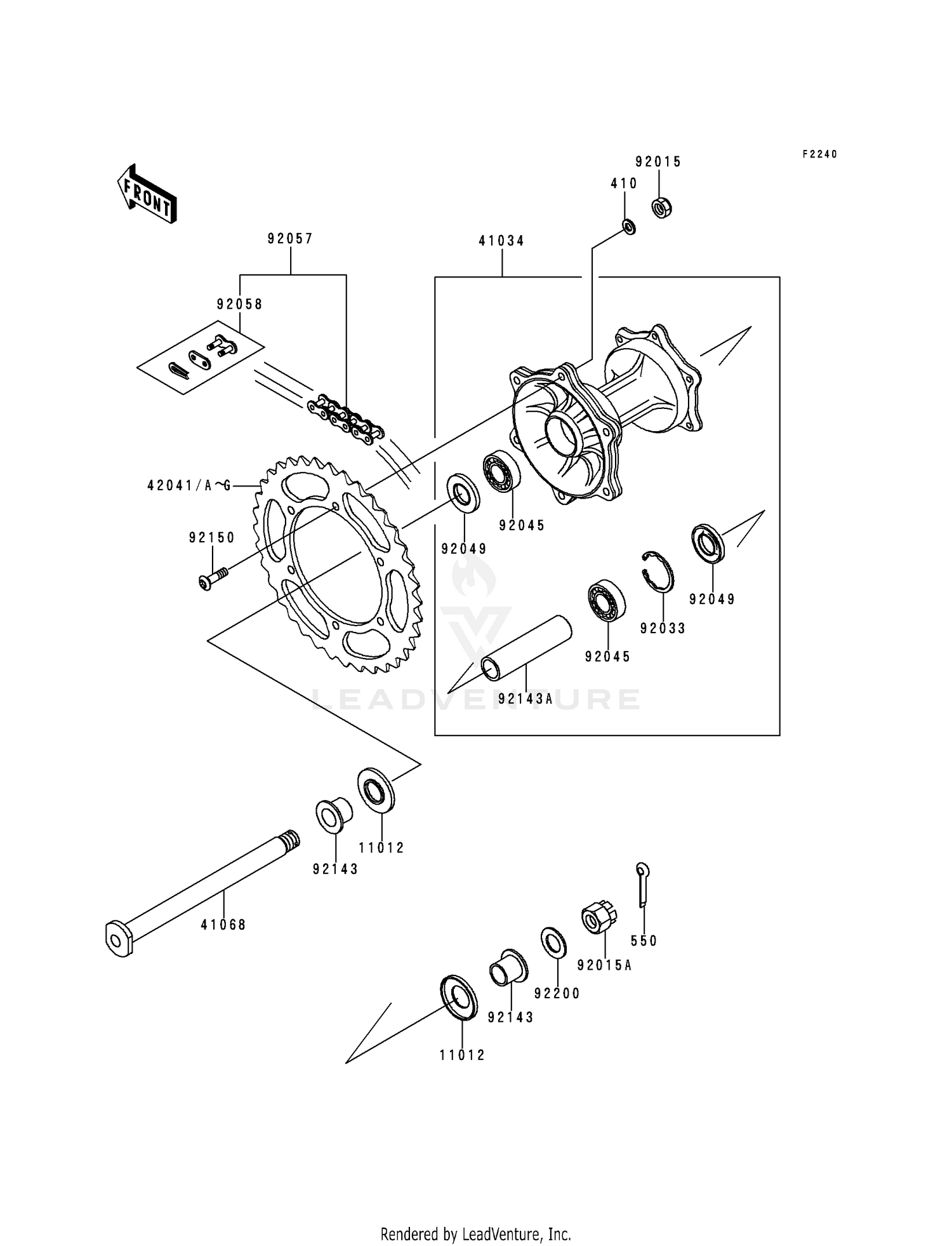 REAR HUB