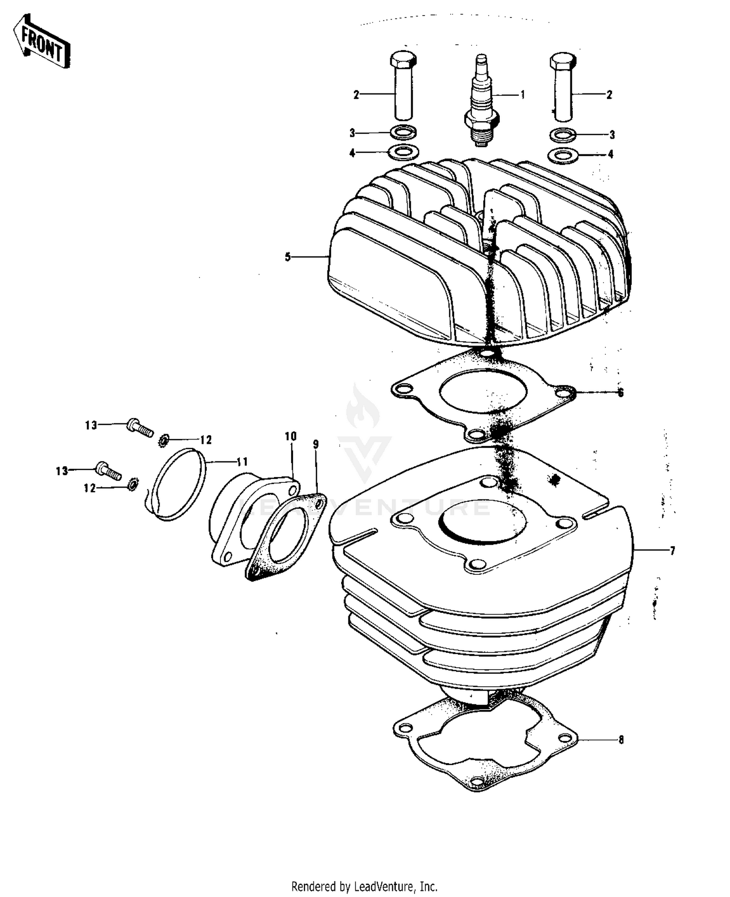 CYLINDER HEAD/CYLINDER