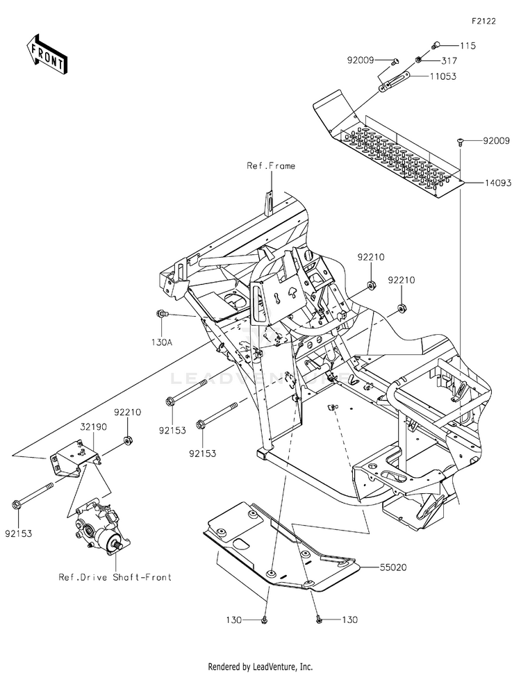 Engine Mount Schematic
